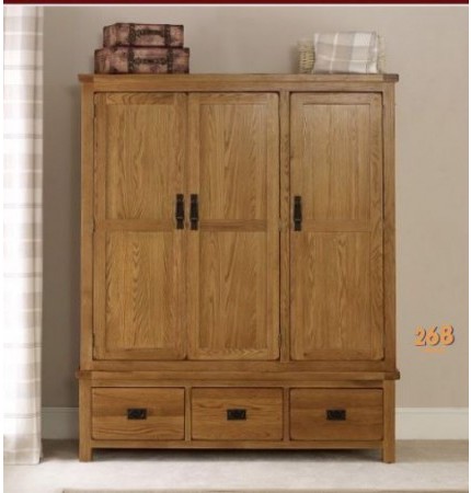 Tủ Quần Áo Sồi Mỹ 11