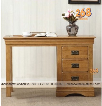 BÀN LÀM VIỆC GỖ SỒI MS 08