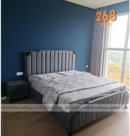 Giường Simili cao cấp nhập khẩucao 02