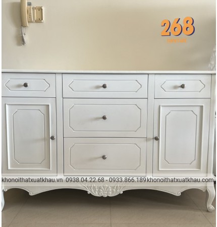 Tủ 5 hộc 2 cánh cổ điển 