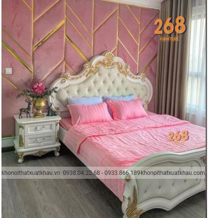 GIƯỜNG NGỦ CÔNG CHÚA XUẤT KHẨU