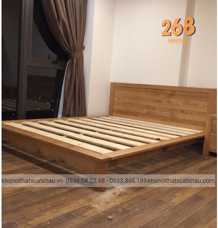 GIƯỜNG GỖ KIỂU NHẬT