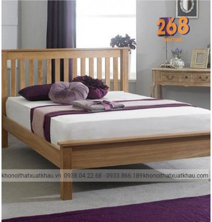 GIƯỜNG NGỦ GỖ SỒI