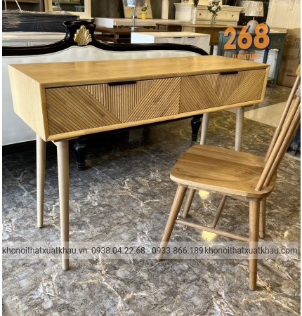 Bàn làm việc sọc tự nhiên 