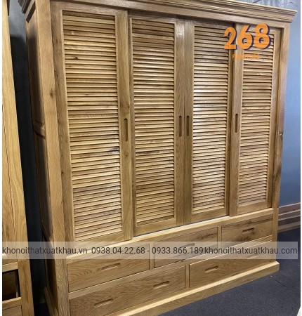 Tủ quần áo 5 hộc cánh lùa 