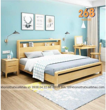 Giường ngủ capri hộp