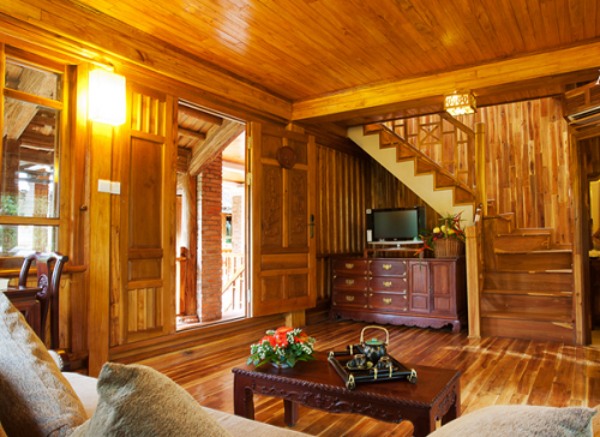 Gợi ý thiết kế nhà nội thất gỗ đẹp khiến ai cũng mê